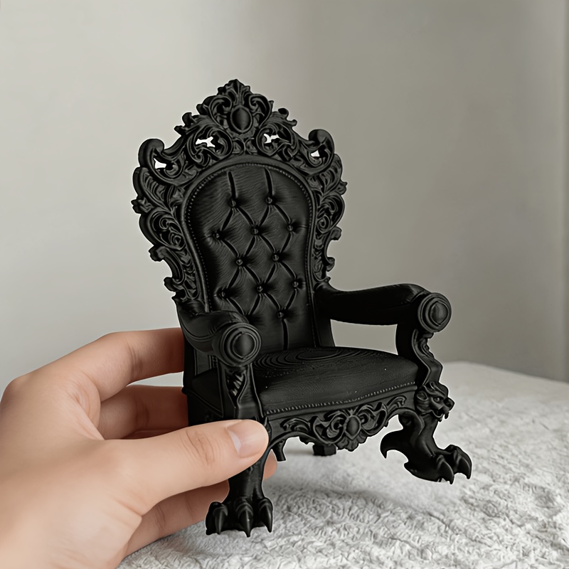 Home Cinema Room Accessories - 1-Piece Luxury Throne Model – Gothic