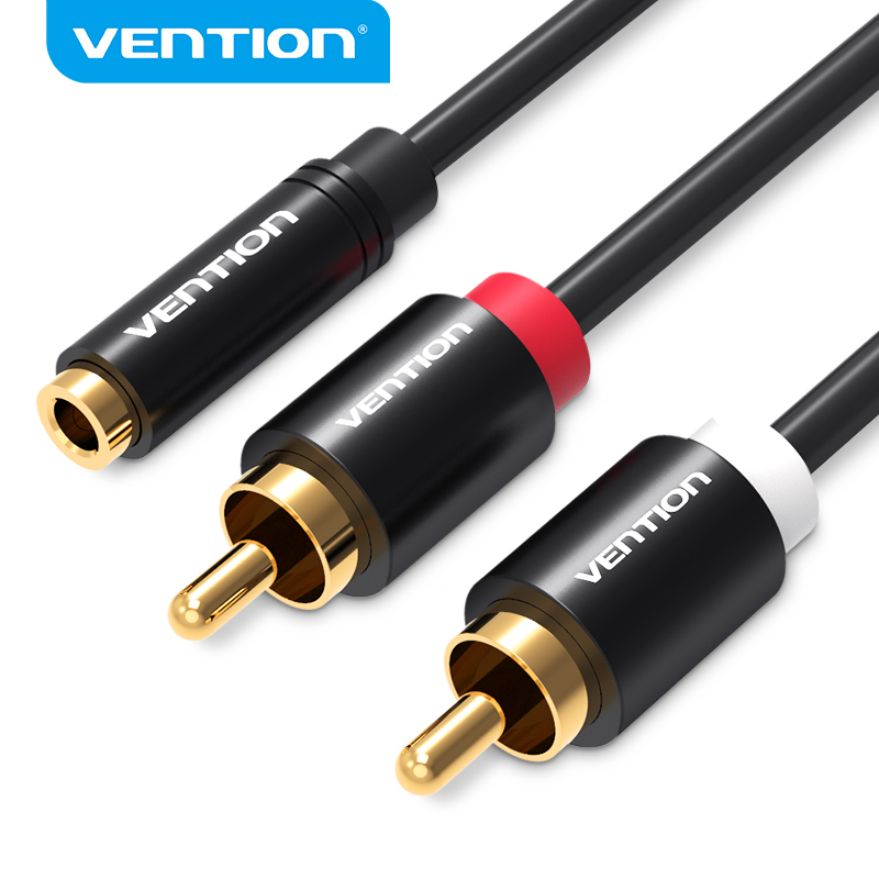 Vention Jack 3.5mm Female to 2 - Home Cinema Idea recension och pris