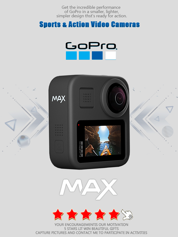 GoPro MAX 360 Action Camera wi - Home Cinema Hd recension och pris