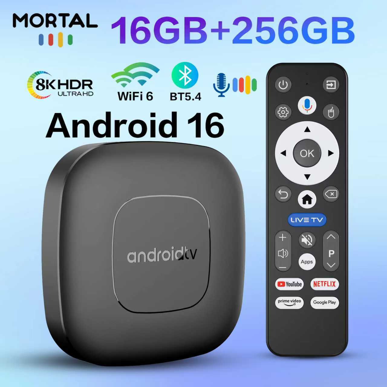 TV Box Android 16 Google Assis - Home Cinema Youtube recension och pris