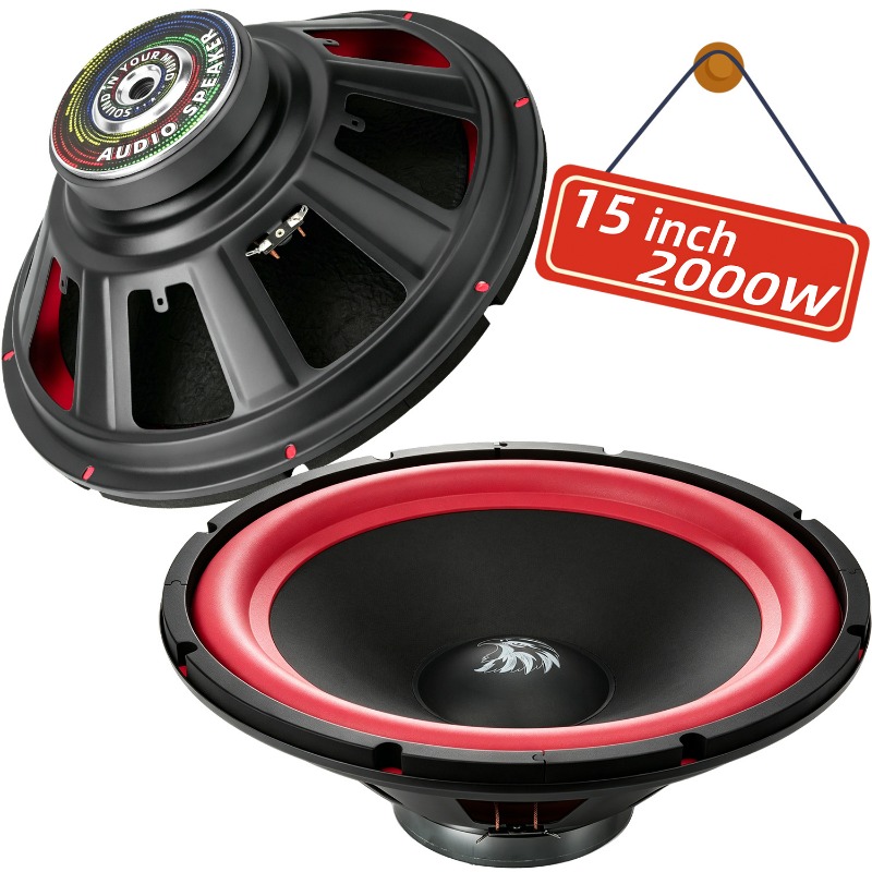 1pcs 15 Inch Car Subwoofer 200 - Home Cinema Player recension och pris