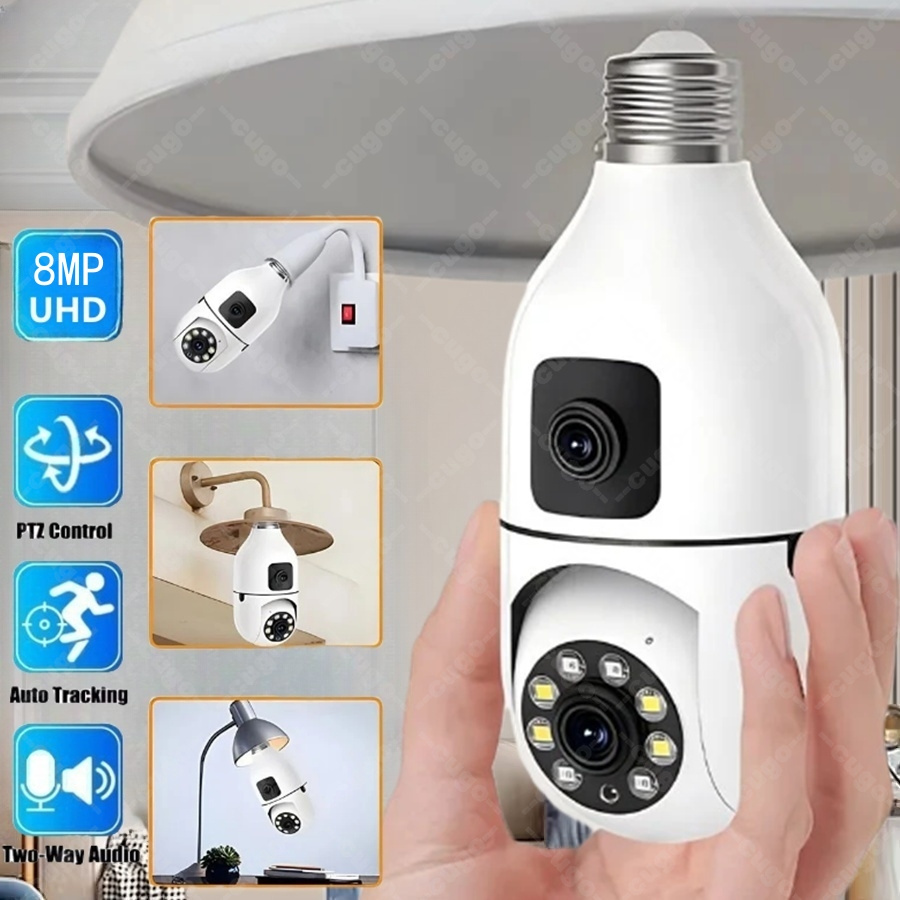 E27 Bulb Surveillance Security - Home Cinema Screen recension och pris