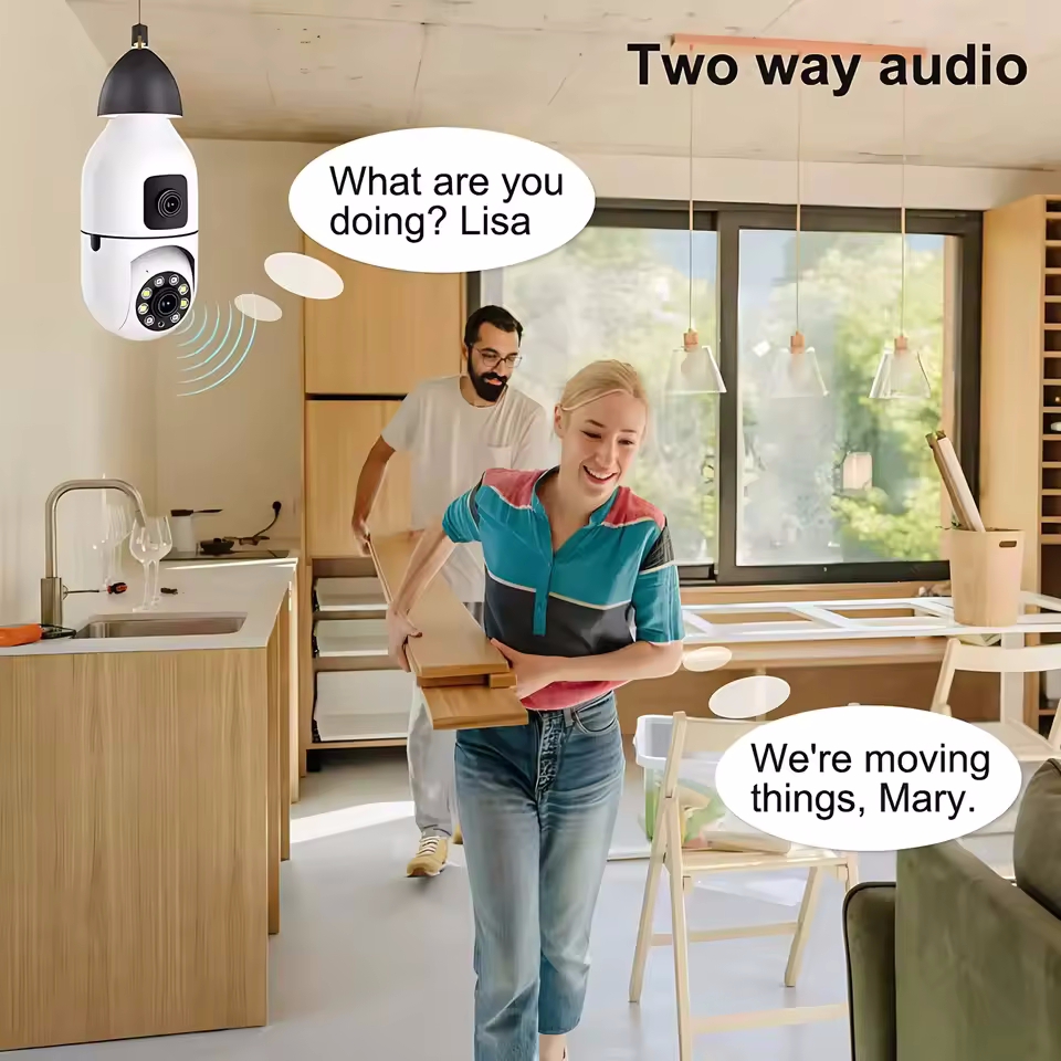E27 Bulb Surveillance Security - Home Cinema Screen recension och pris