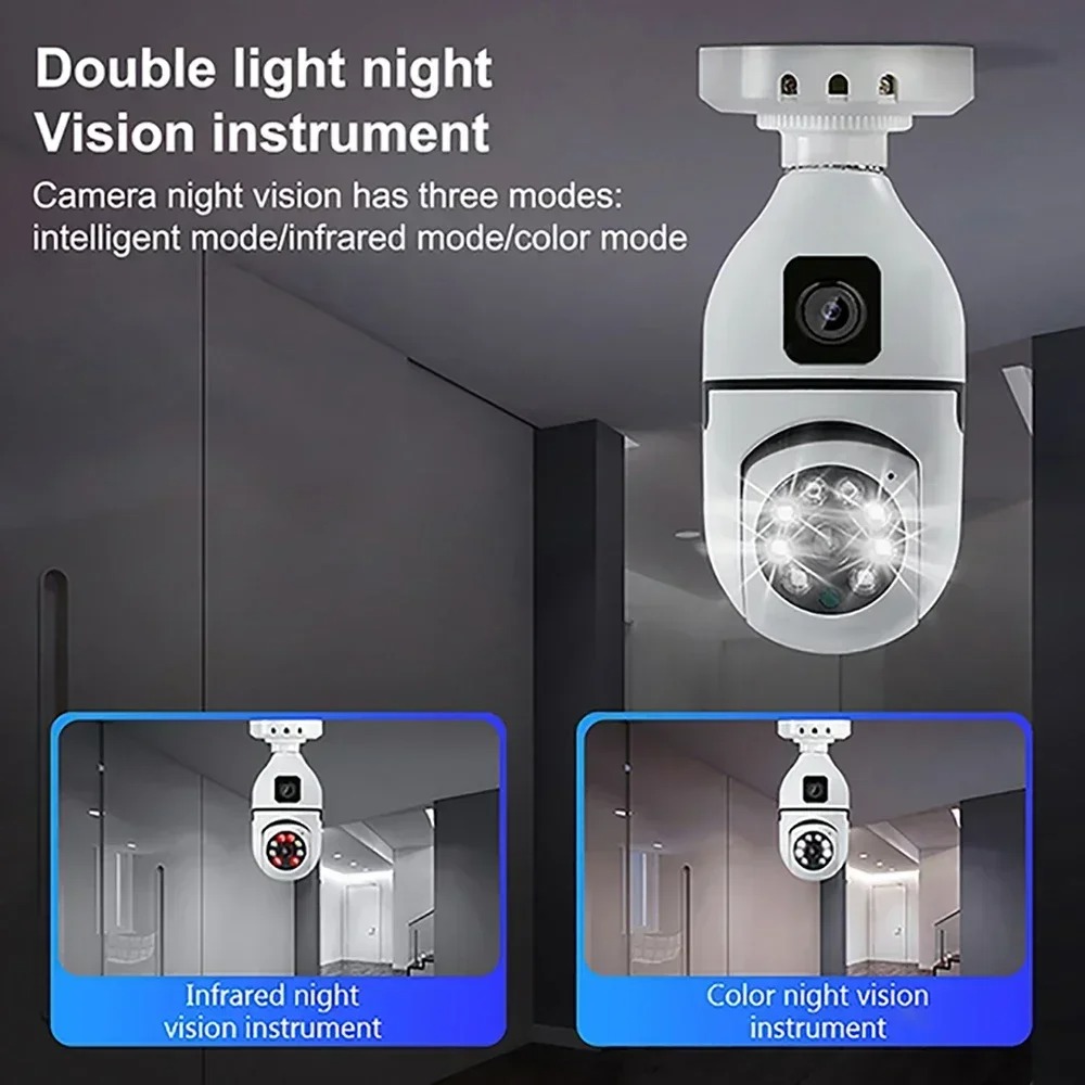 E27 Bulb Surveillance Security - Home Cinema Screen recension och pris