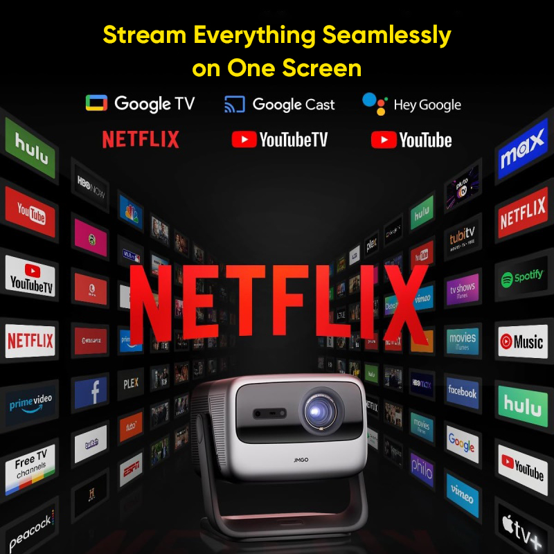 JMGO N1S Ultimate 4K Projector - Netflix Home Cinema recension och pris