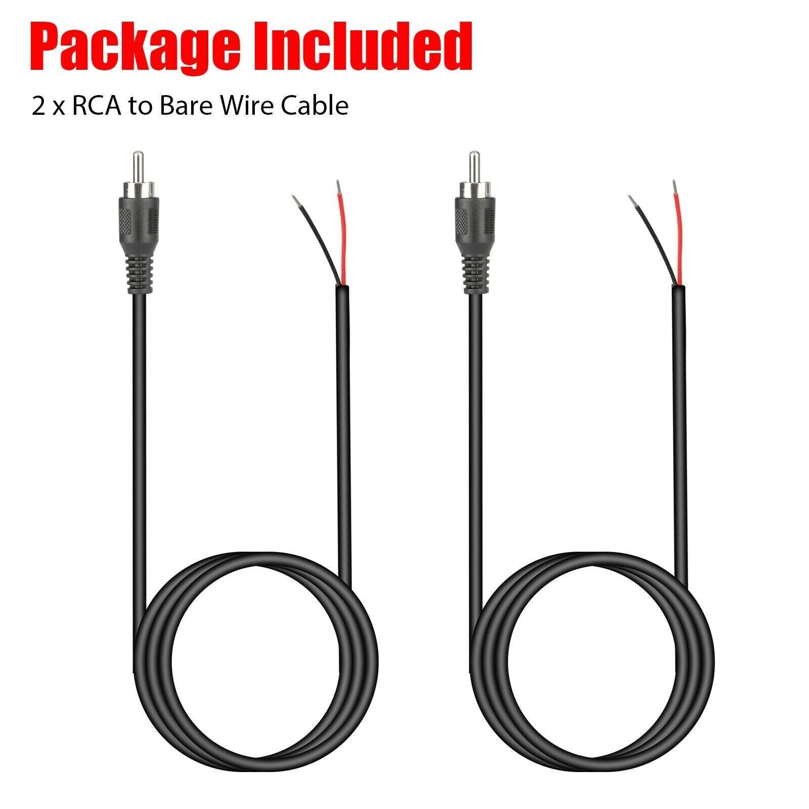 2-Pack 10ft RCA Male Plug To B - Home Cinema Idea recension och pris