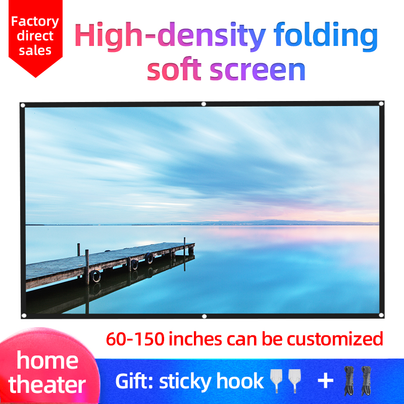 LEJIADA 4K Soft Screen Dual Si - Home Cinema Screen recension och pris