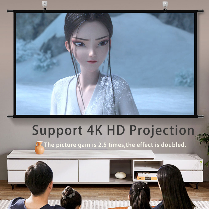 VEIDADZ Projector Screen Wall  - Home Cinema Screen recension och pris
