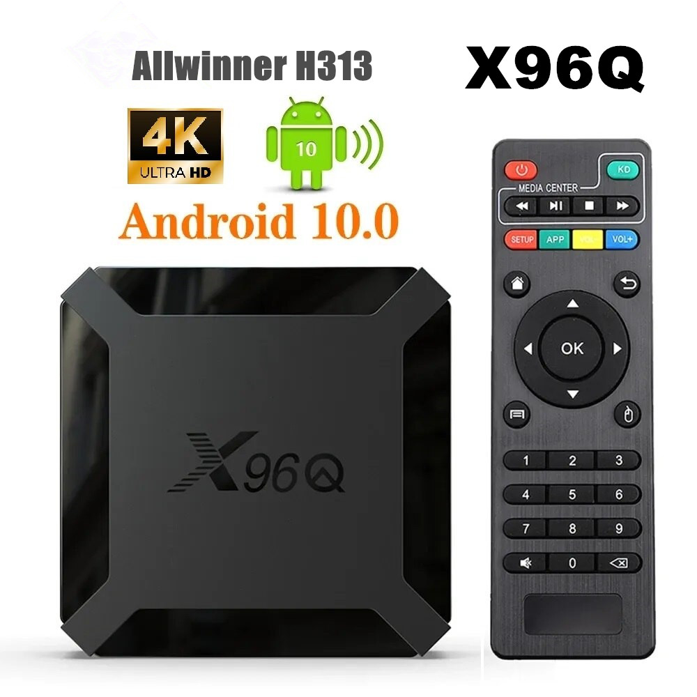 Original X96Q TV Box Android10 - Netflix Home Cinema recension och pris
