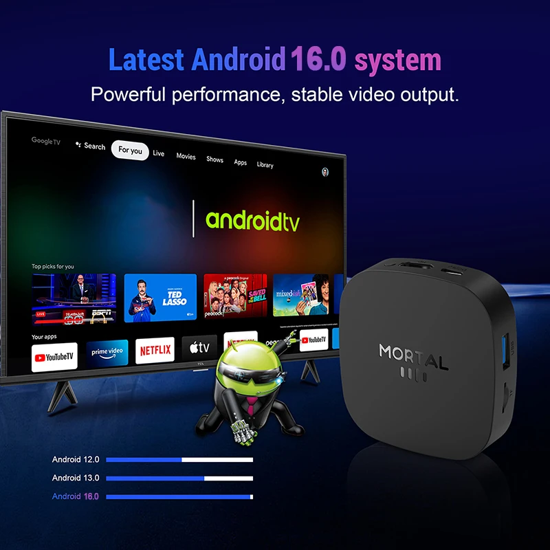 2026 New T1+ 8K HD TV Box Andr - Home Cinema Player recension och pris