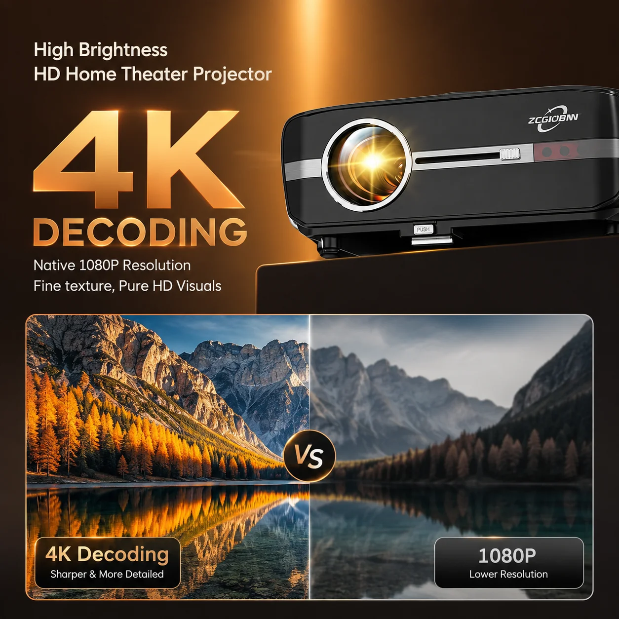 Official Google TV 4K Projecto - Netflix Home Cinema recension och pris