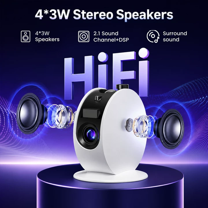 Smart Projector Star Atmospher - Netflix Home Cinema recension och pris
