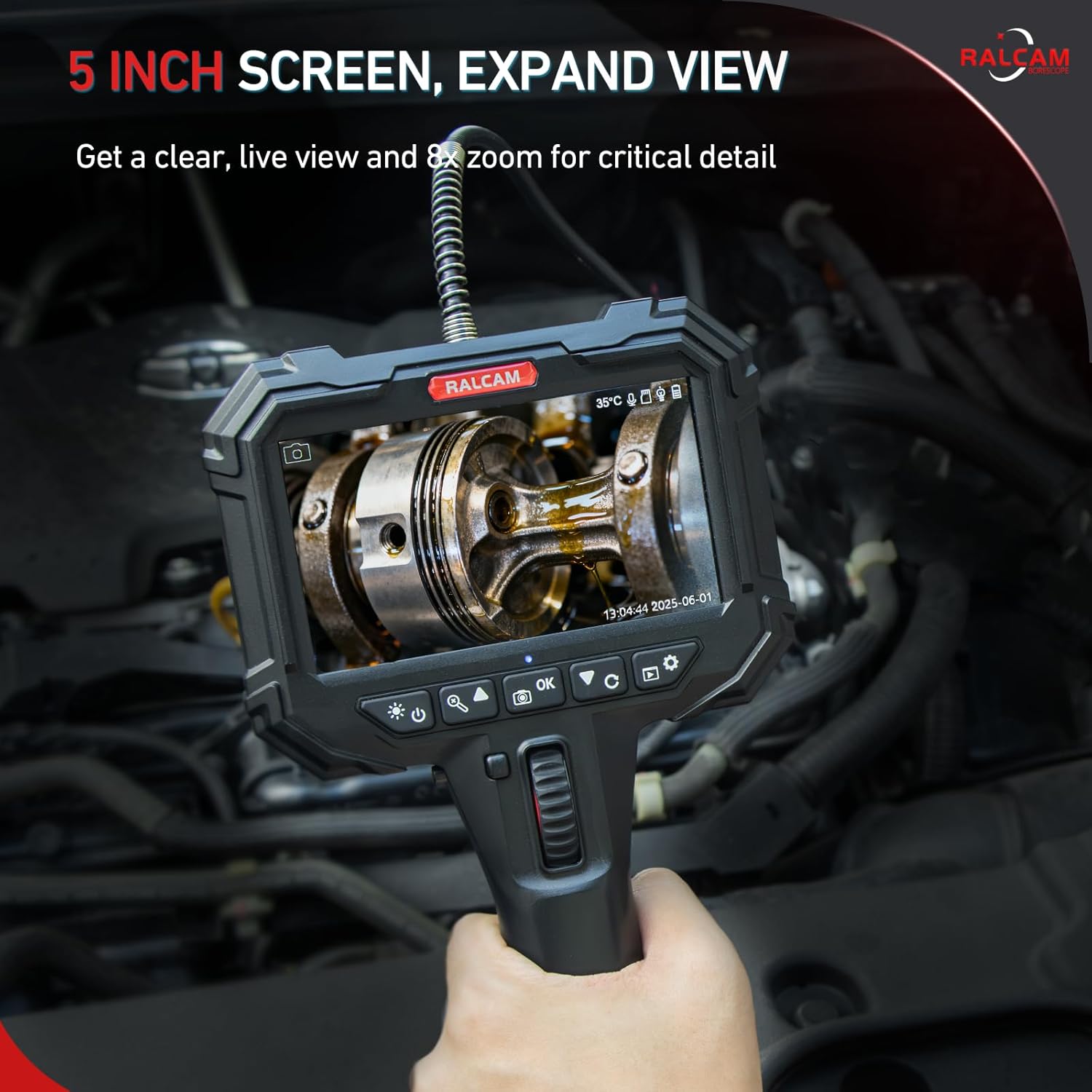 Ralcam Endoscope Camera with L - Home Cinema Hd recension och pris