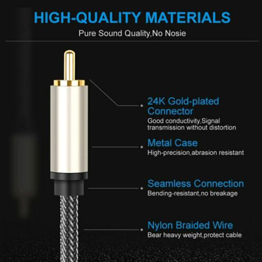 SPDIF Digital Coaxial Audio Ca - Home Cinema Dvd System recension och pris
