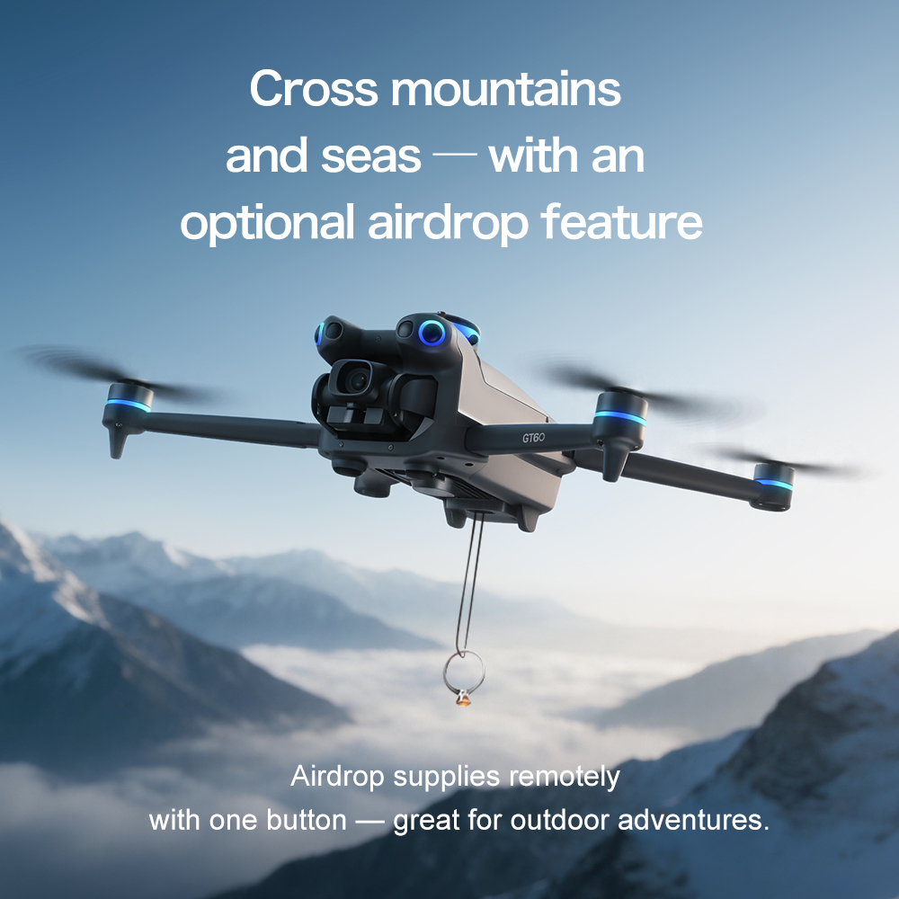 NEW GT60 Mini Drone Dual Camer - Home Cinema Hd recension och pris