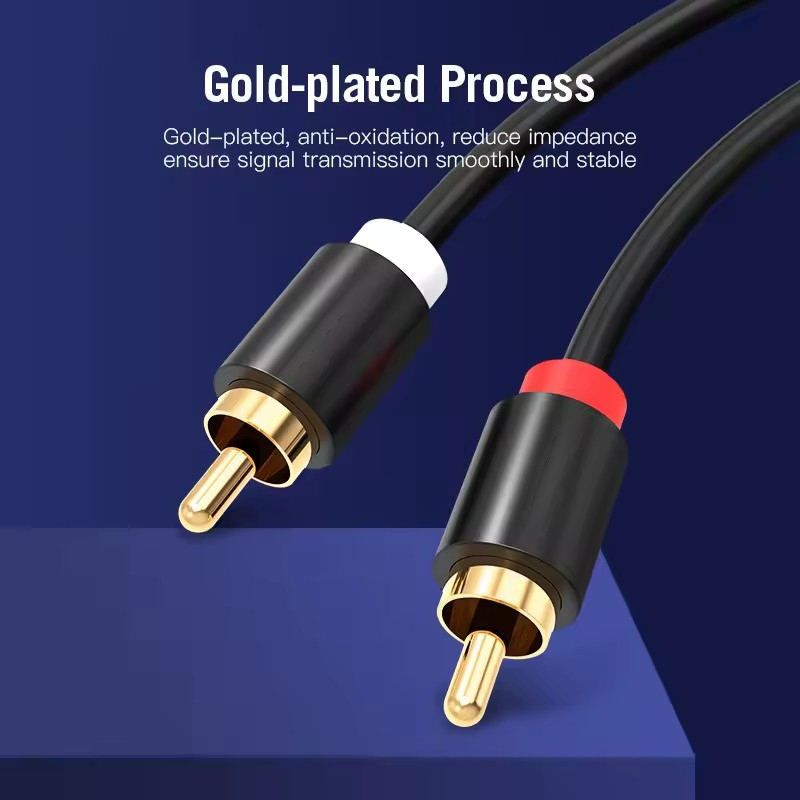 HIFI Stereo RCA Cable 2RCA to  - Home Cinema Idea recension och pris