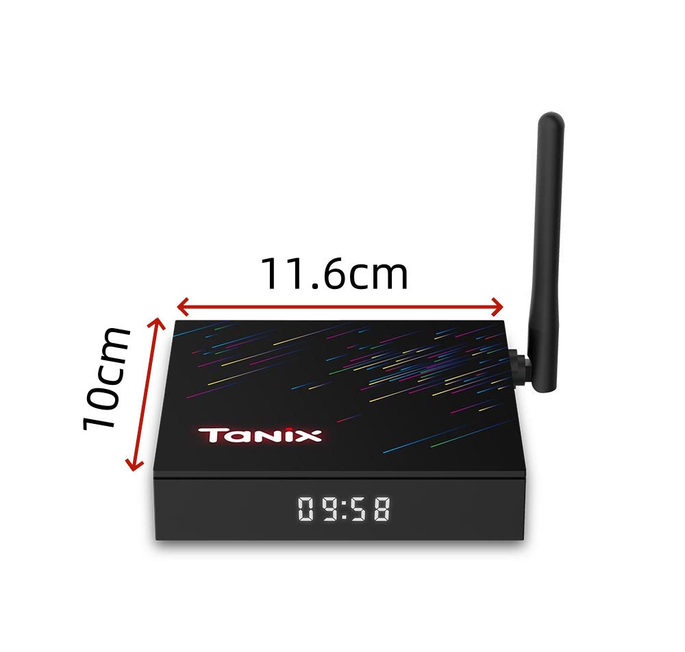 Tanix TX68 TV Box Android12 Al - Netflix Home Cinema recension och pris