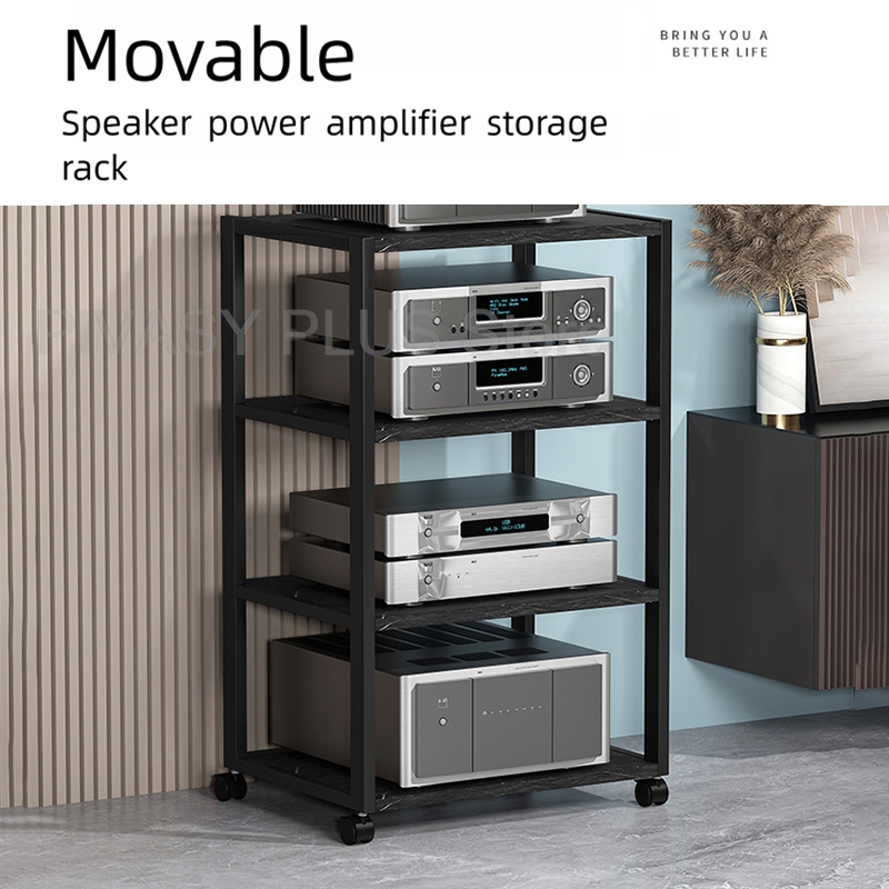 2-5 Tier Speaker Stand 360°Whe - Home Cinema Room Accessories recension och pris