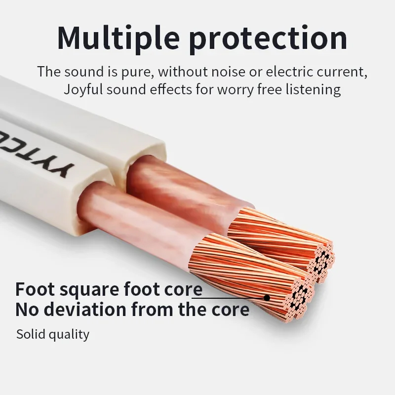 YYTCG DIY Loud Speaker Cable H - Home Cinema Idea recension och pris