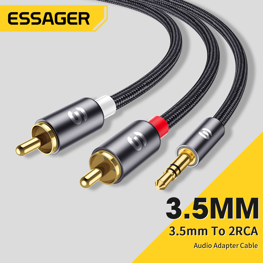 Essager RCA Audio Cable Stereo - Home Cinema Player recension och pris