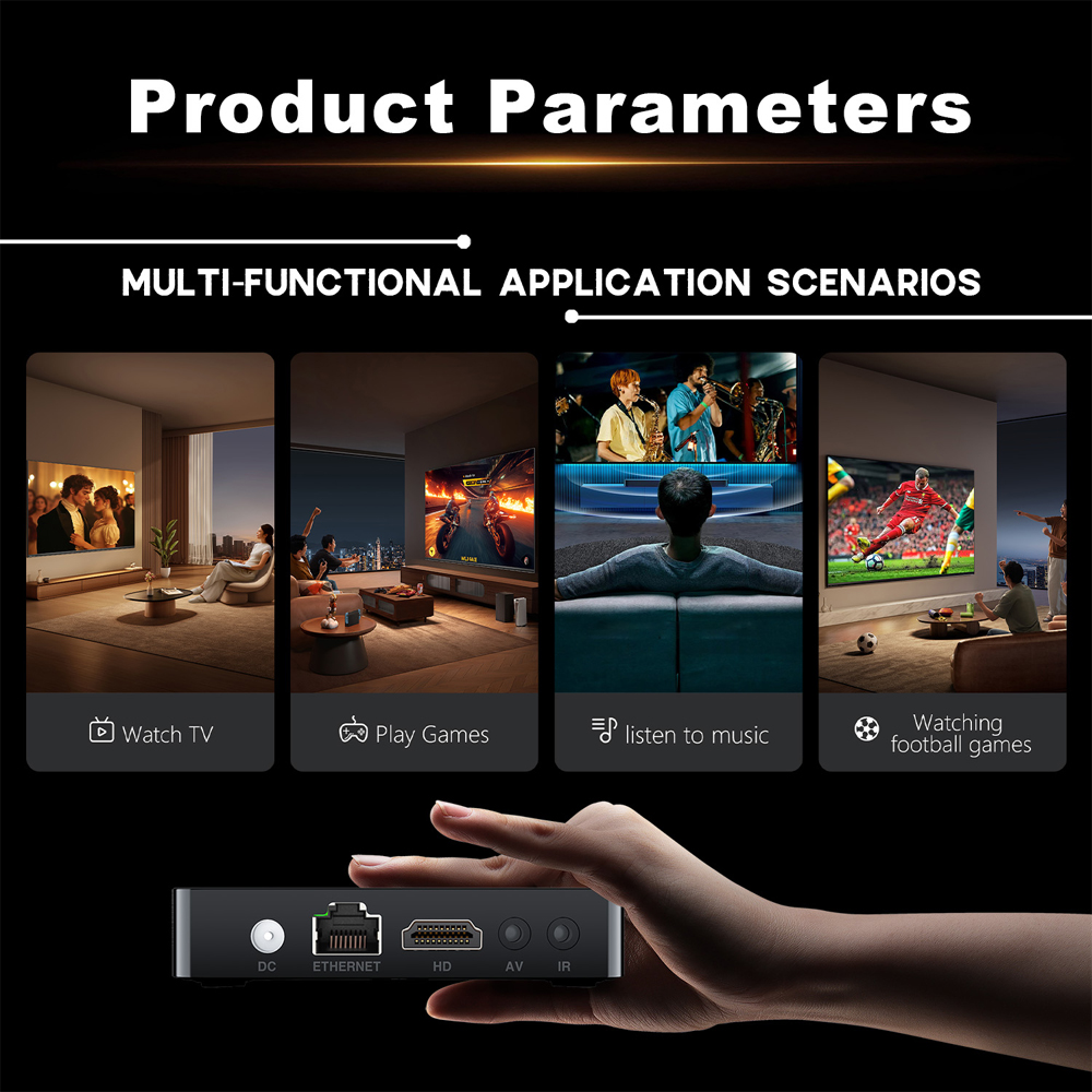 TV98 ATV RK3518 TV Box Android - Home Cinema Youtube recension och pris