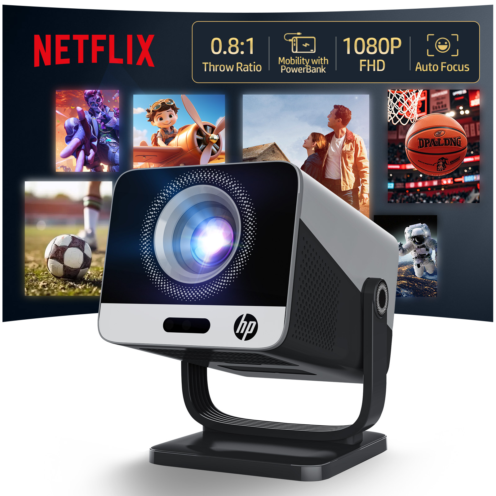 [Netflix Certified]HP MC475 Pr - Netflix Home Cinema recension och pris