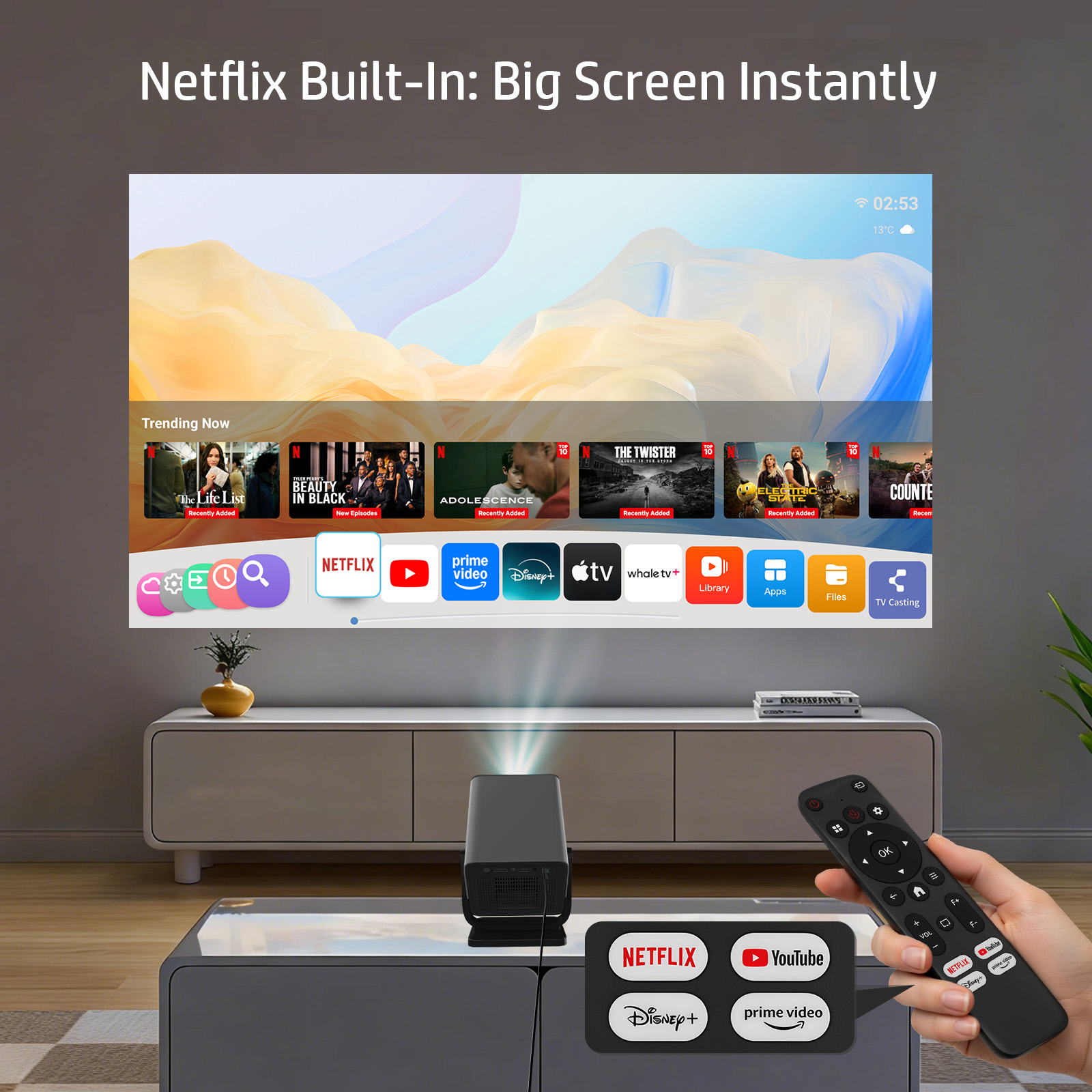 [Netflix Certified]HP MC475 Pr - Netflix Home Cinema recension och pris
