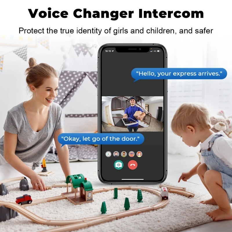 smart home Wifi Doorbell HD Ca - Home Cinema Hd recension och pris