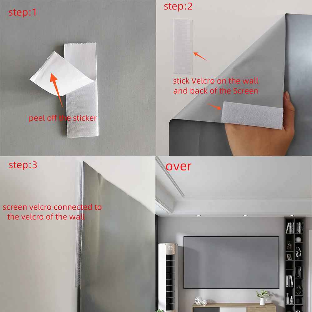 MIXITO Projector Screen Simple - Home Cinema Screen recension och pris