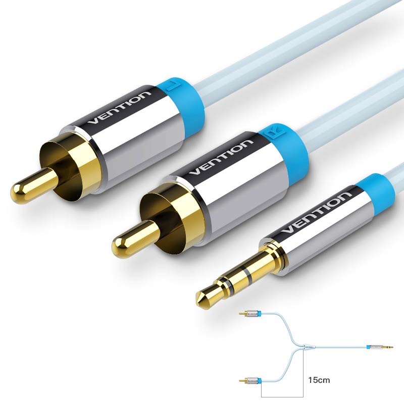Vention RCA Cable 3.5 to 2rca  - Home Cinema Idea recension och pris