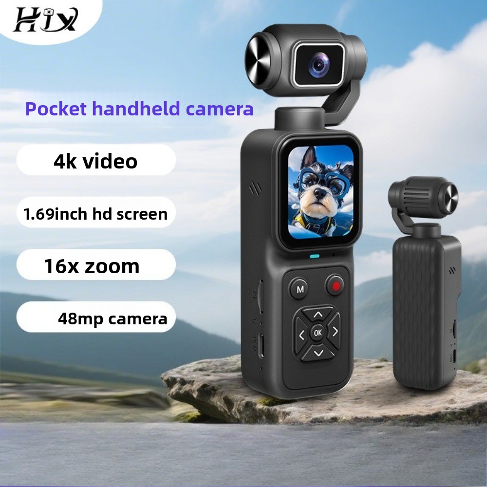 HJD-09 4K Vlogging Camera 180° - Home Cinema Youtube recension och pris